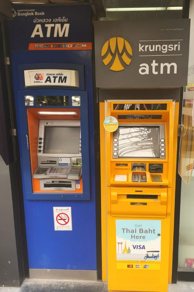 Thai ATM machines