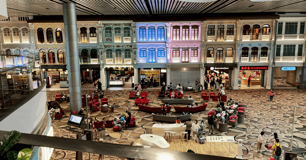 singapore airport terminal 4 heritage zone