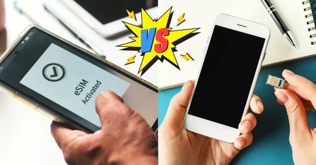 phones with esim and a local sim