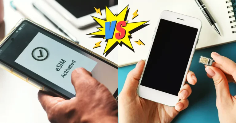 phones with esim and a local sim