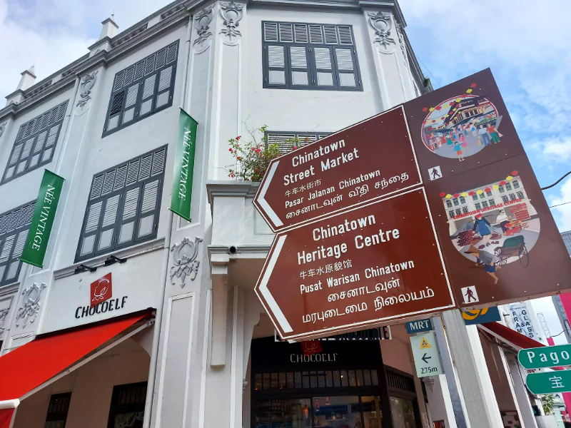 China Town Street Market Singapore