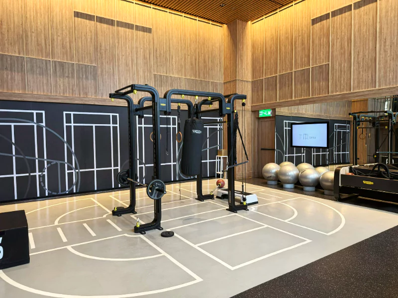 gym part II hilton millenium bangkok