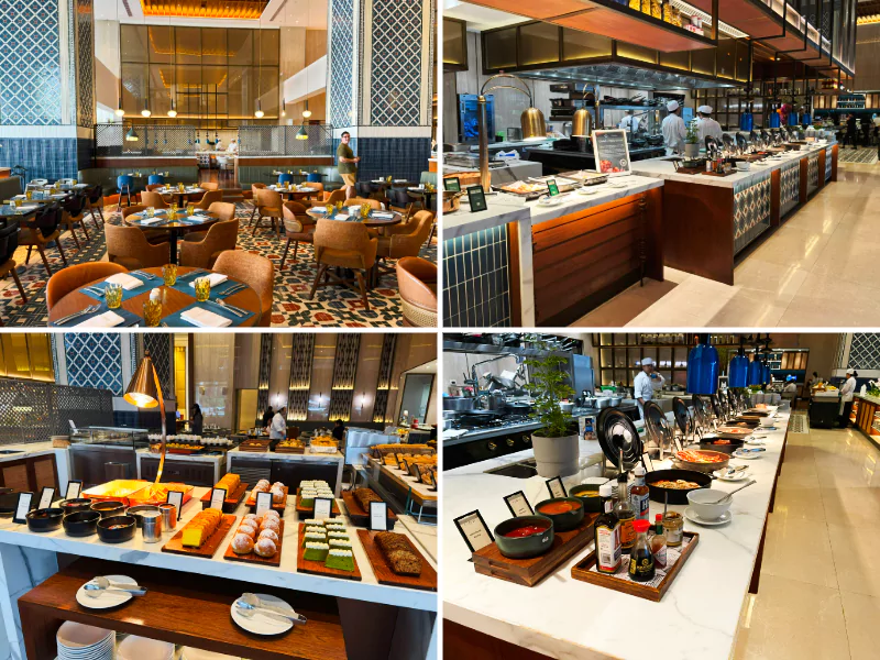 Breakfast at Flow Restaurant