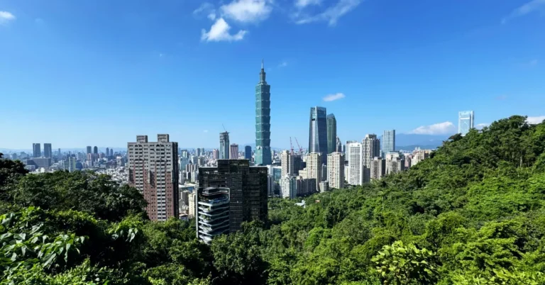 view of taipei