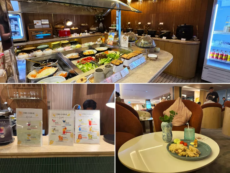 Coral Cocoon Lounge Buffet