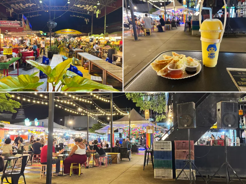 Night Bazaar Chiang Mai Food Stalls
