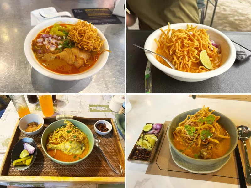 Khao Soi chiang mai iconic noodle dish