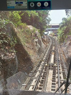 Penang Hill Funicular or tram