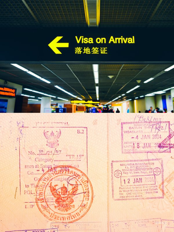 visa on arrival bangkok